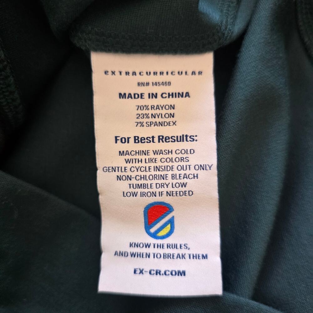 New with Imperfection Extracurricular Techsoft Hoodie Green-S Golf Second Layer - Picture 7 of 9